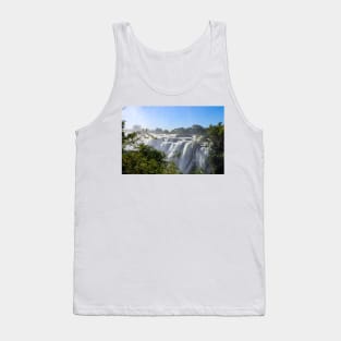 Victoria Falls as seen in Zambia Tank Top